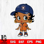 Houston Astros Betty Boop MLB 4 Svg Eps Dxf Png File,MLB  svg, Digital Download, Instant Download