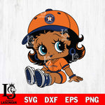 Houston Astros Betty Boop MLB 5 Svg Eps Dxf Png File,MLB svg, Digital Download, Instant Download