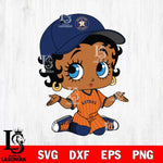 Houston Astros Betty Boop MLB 6 Svg Eps Dxf Png File,Bundle MLB svg, Digital Download, Instant Download