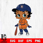 Houston Astros Betty Boop MLB 7 Svg Eps Dxf Png File,Bundle MLB svg, Digital Download, Instant Download