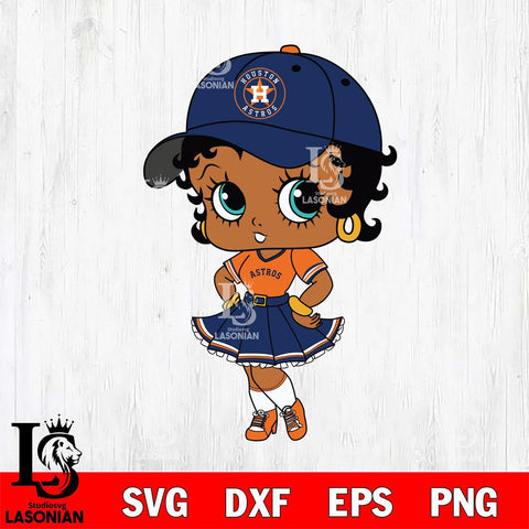 Houston Astros Betty Boop MLB 8 Svg Eps Dxf Png File,Bundle MLB svg, Digital Download, Instant Download