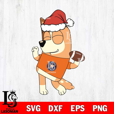 Houston Astros Bluey Chilli Christmas Svg Eps Dxf Png File, Digital Download, Instant Download