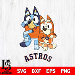 Houston Astros Bluey Chilli Dance Mode Svg Eps Dxf Png File, Digital Download, Instant Download