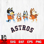 Houston Astros Bluey Dance Mode Squats Svg Eps Dxf Png File, Digital Download, Instant Download