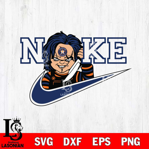 Houston Astros Chucky Nike Svg Eps Dxf Png File, Digital Download, Instant Download