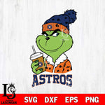 Houston Astros Grinch hat Svg Eps Dxf Png File, Digital Download, Instant Download