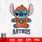 Houston Astros Stitch Mummy Svg Eps Dxf Png File, MLB svg, Digital Download, Instant Download