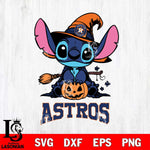 Houston Astros Stitch witch Svg Eps Dxf Png File, MLB svg, Digital Download, Instant Download