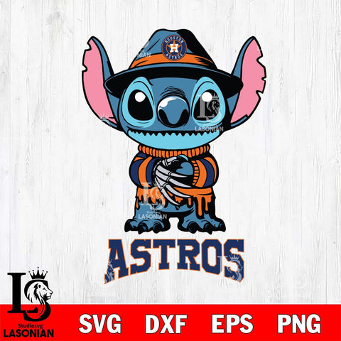 Houston Astros Stitich Freddy Krueger Svg Eps Dxf Png File, MLB svg, Digital Download, Instant Download