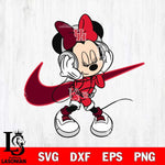 Houston Cougars Cute Minnie Mouse Dancing Svg Eps Dxf Png File, NCAA svg, Digital Download, Instant Download