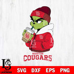 Houston Cougars Grinch Bougie Sport Svg Eps Dxf Png File, Digital Download, Instant Download