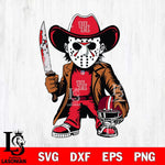 Houston Cougars Jason Voorhees Horror Svg Eps Dxf Png File, NCAA svg, Digital Download, Instant Download