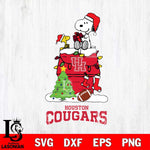 Houston Cougars Snoopy Sport 11 Svg Eps Dxf Png File, Digital Download