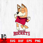 Houston Rockets Chilli Dance Sport Svg Eps Dxf Png File, Digital Download, Instant Download