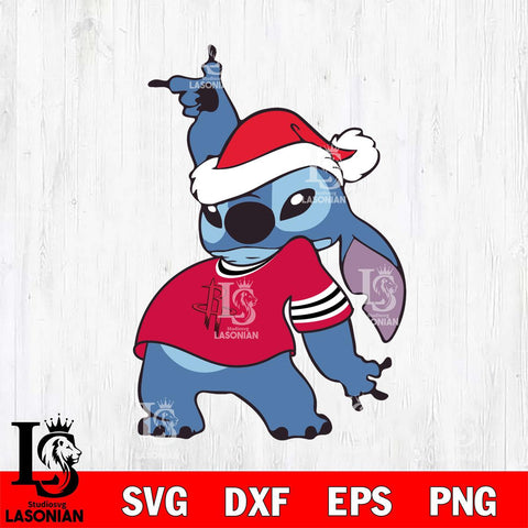 Houston Rockets Disney Lilo & Stitch Christmas Svg Dxf Eps Png file, Digital download,Clipart, Cut Files Cricut , Silhouette