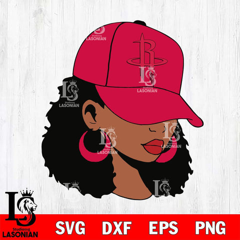 Houston Rockets Girls sport Svg Eps Dxf Png File, Digital Download, Instant Download