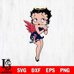 Houston Texans Betty Boop Angel Svg Eps Dxf Png File, Digital Download, Instant Download