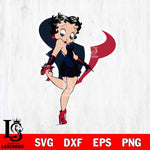 Houston Texans Betty Boop Girl Fan Svg Eps Dxf Png File, Digital Download, Instant Download