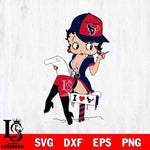 Houston Texans Betty Boop Sexy Fan Svg Eps Dxf Png File, Digital Download, Instant Download