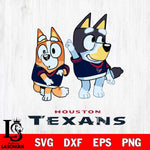 Houston Texans Bluey Chilli Mode Dance Svg Eps Dxf Png File, Digital Download, Instant Download