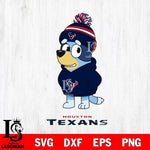 Houston Texans Bluey Hoodie rugby Svg Eps Dxf Png File, Digital Download ,Instant Download, Cricut File