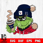 Houston Texans Boujee Grinch 4 Svg Eps Dxf Png File, Digital Download, Instant Download