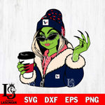 Houston Texans Boujee Grinch 9 Svg Eps Dxf Png File, Digital Download, Instant Download