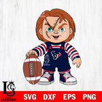 Houston Texans Chucky Horror 7 Svg Eps Dxf Png File, NFL svg, Digital Download, Instant Download