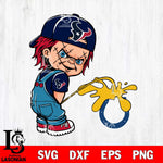 Houston Texans Chucky Piss On Indianapolis Colts Svg Eps Dxf Png File, Digital Download, Instant Download