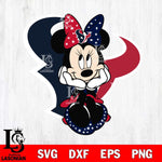 Houston Texans Cute Minnie Mouse