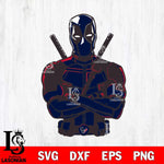 Houston Texans Deadpool Svg Eps Dxf Png File, Digital Download, Instant Download