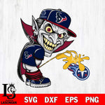 Houston Texans Dracula Piss On Tennessee Titans Svg Eps Dxf Png File, Digital Download, Instant Download