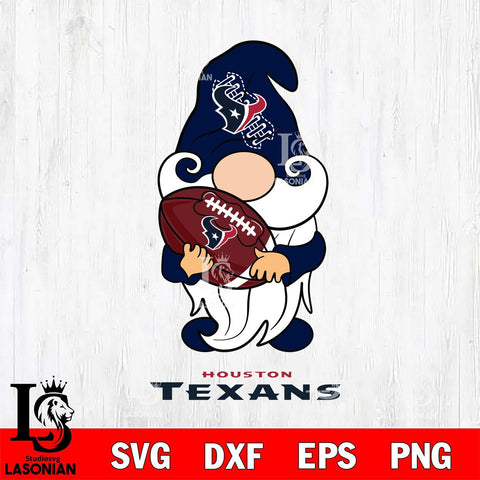 Houston Texans Gnomes Christmas football Svg Eps Dxf Png File, Digital Download, Instant Download