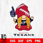 Houston Texans Gnomes Fan Svg Eps Dxf Png File, Digital Download, Instant Download