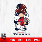 Houston Texans Gnomes Helmet Svg Eps Dxf Png File, Digital Download, Instant Download