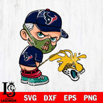 Houston Texans Hannibal Lecter Piss On Jacksonville Jaguars Svg Eps Dxf Png File, Digital Download, Instant Download