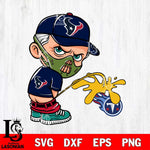 Houston Texans Hannibal Lecter Piss On Tennessee Titans Svg Eps Dxf Png File, Digital Download, Instant Download