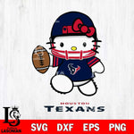 Houston Texans Hello Kitty Nfl 4 Svg Eps Dxf Png File, Digital Download, Instant Download