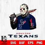 Houston Texans Jason Voorhees 11 Svg Eps Dxf Png File, Digital Download