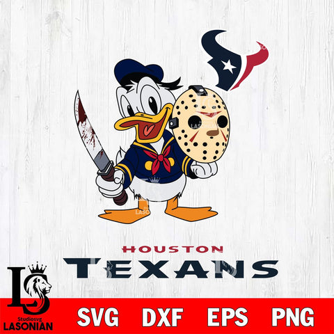 Houston Texans Jason Voorhees 12 Svg Eps Dxf Png File, Digital Download