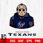 Houston Texans Jason Voorhees 4 Svg Eps Dxf Png File, Digital Download