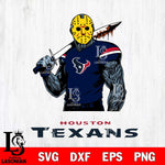 Houston Texans Jason Voorhees 7 Svg Eps Dxf Png File, Digital Download