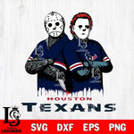 Houston Texans Jason Voorhees 8 Svg Eps Dxf Png File, Digital Download