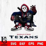 Houston Texans Jason Voorhees Halloween SVG Svg Eps Dxf Png File, Digital Download, Instant Download