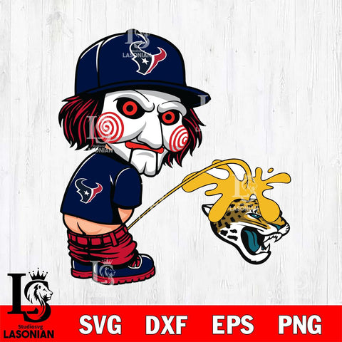 Houston Texans Jigsaw Piss On Jacksonville Jaguars Svg Eps Dxf Png File, Digital Download, Instant Download