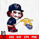 Houston Texans Jigsaw Piss On Tennessee Titans Svg Eps Dxf Png File, Digital Download, Instant Download