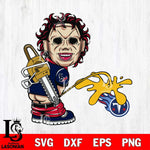 Houston Texans Leatherface Piss On Tennessee Titans Svg Eps Dxf Png File, Digital Download, Instant Download