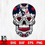 Houston Texans Mexico Skull SVG 2