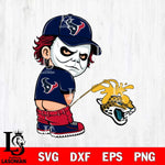 Houston Texans Michael Myers Piss On Jacksonville Jaguars Svg Eps Dxf Png File, Digital Download, Instant Download