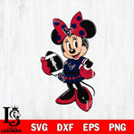 Houston Texans Minnie Mouse Svg Eps Dxf Png File, Digital Download, Instant Download